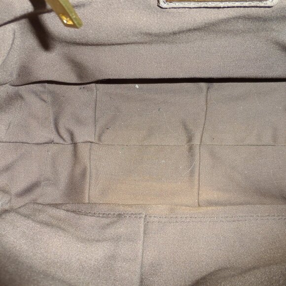 J. Crew Dove Gray Pebbled Leather Messenger Bag - Picture 10 of 16